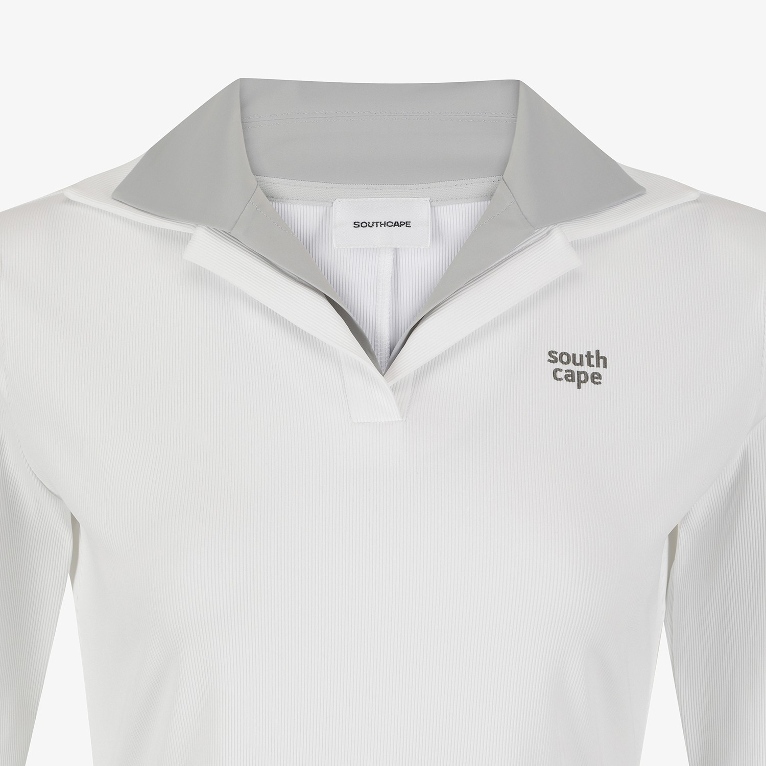 Cool-Touch Layered Collar T-Shirt_WT