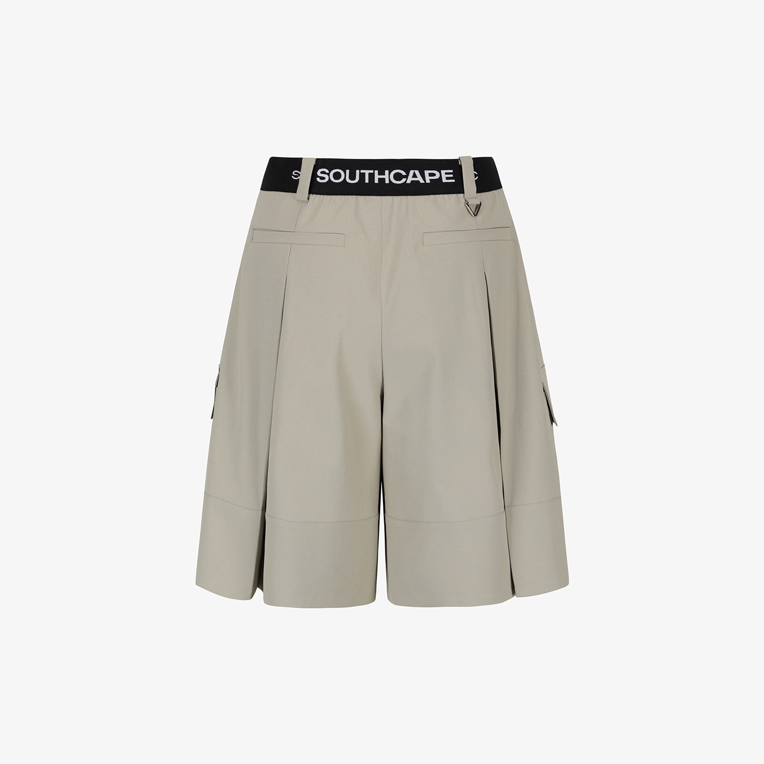 Out Pocket Wide Bermuda Pants_LK