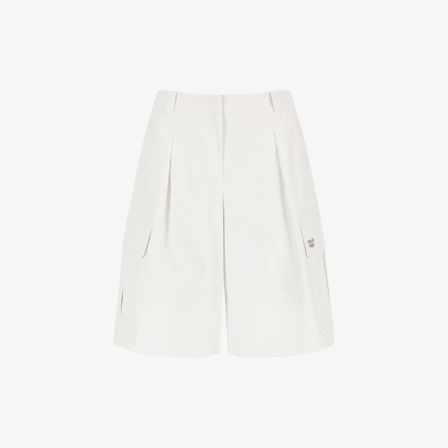 Out Pocket Wide Bermuda Pants_WT