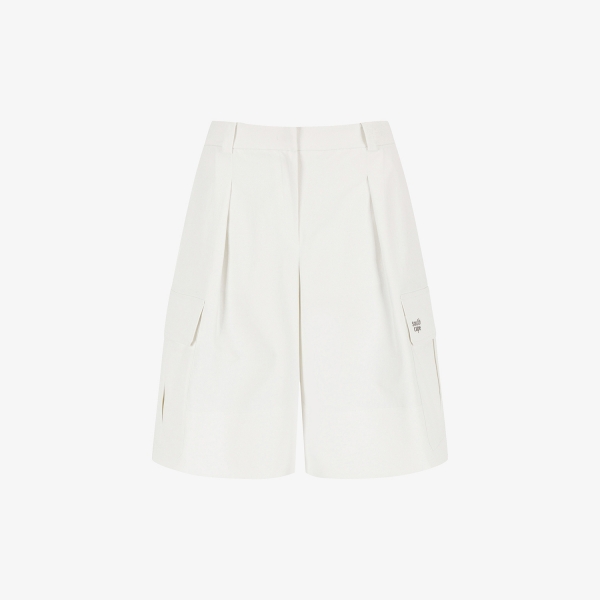 Out Pocket Wide Bermuda Pants_WT