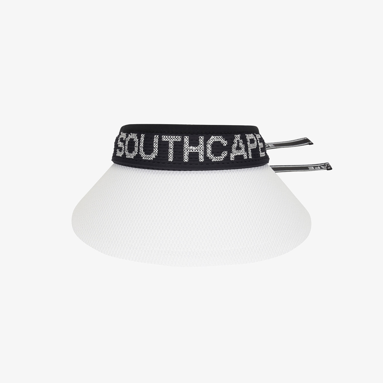 Contrast Logo Strap Visor_BK
