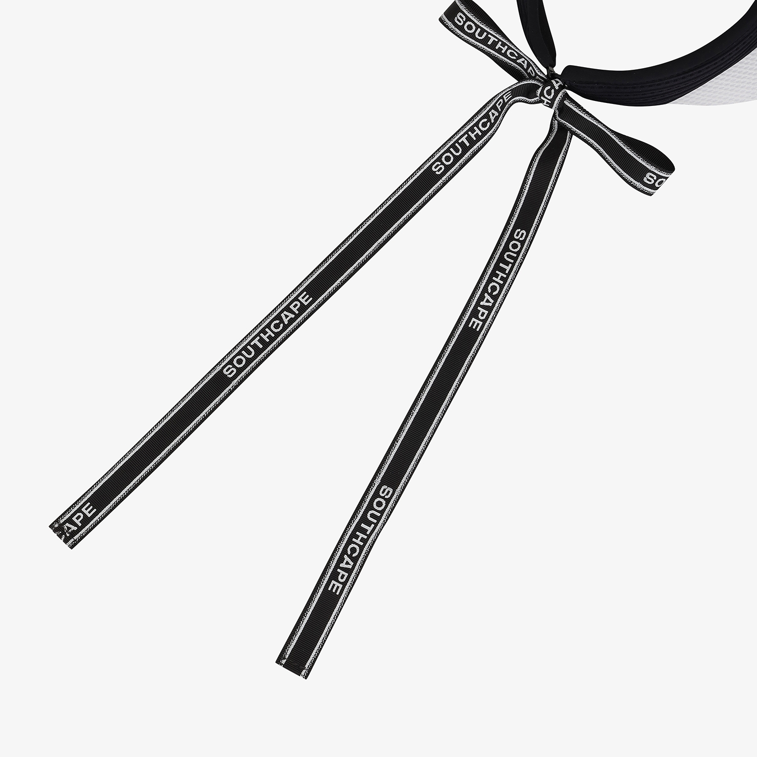 Contrast Logo Strap Visor_BK