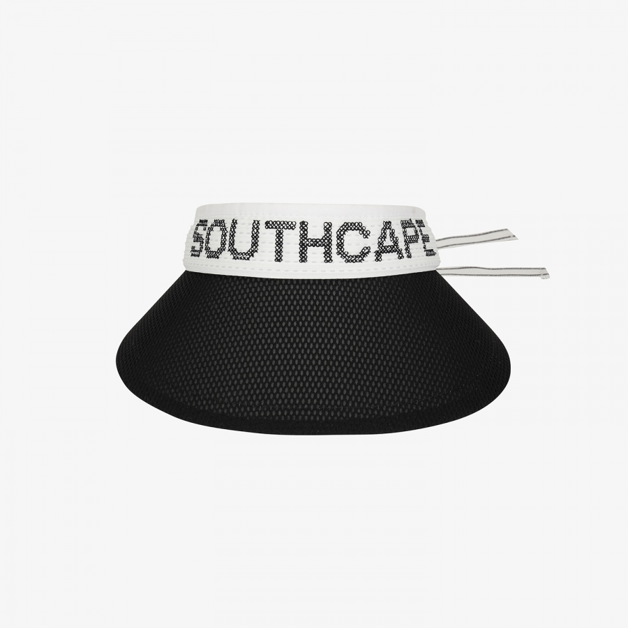 Contrast Logo Strap Visor_WT