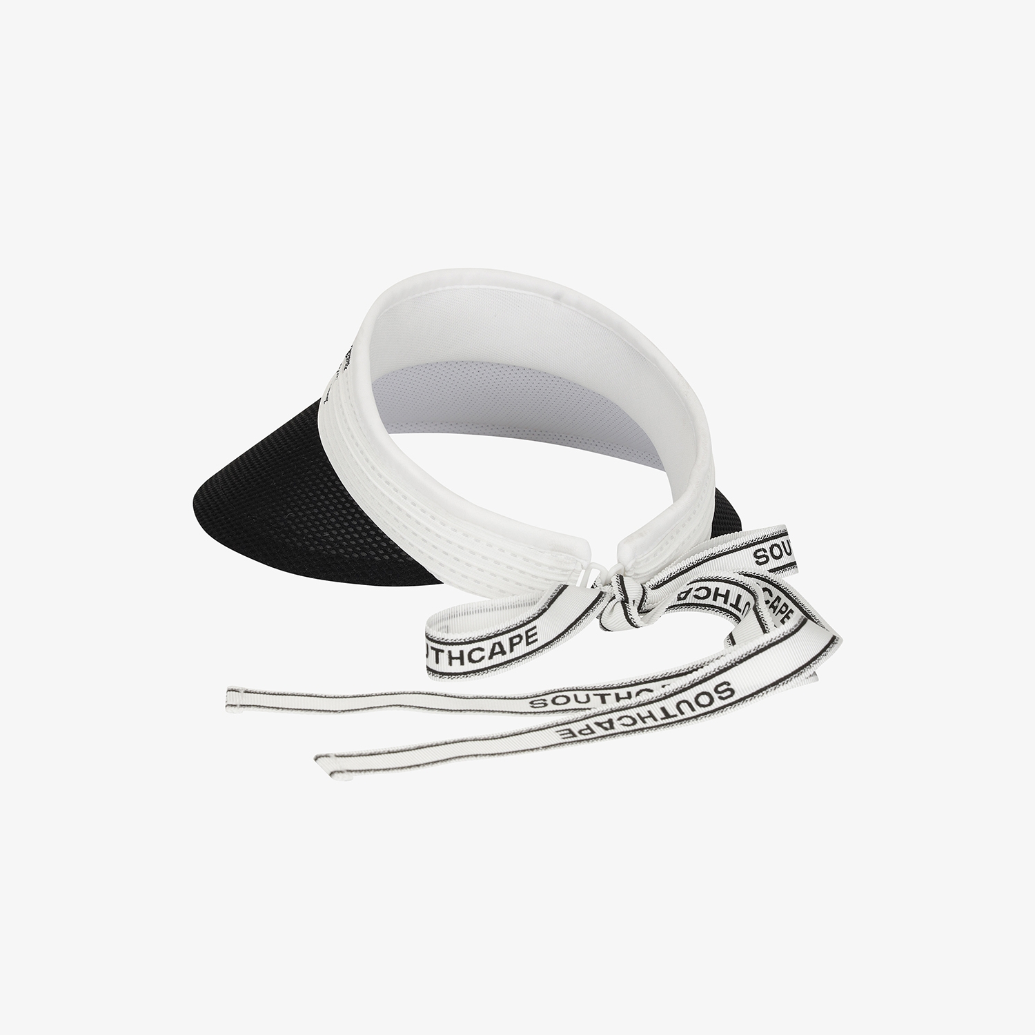 Contrast Logo Strap Visor_WT