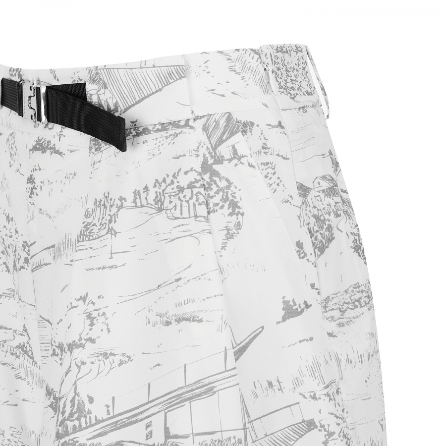 Namhae Heritage Pintuck Shorts_GY