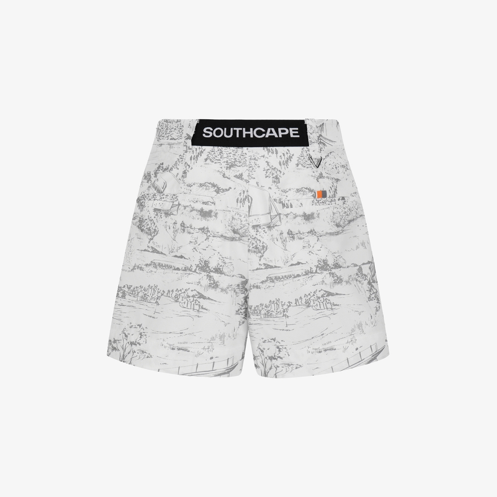 Namhae Heritage Pintuck Shorts_GY