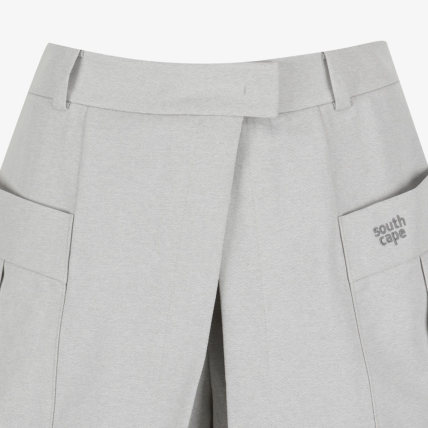 Denim-Like Out Pocket Culotte Pants_LG