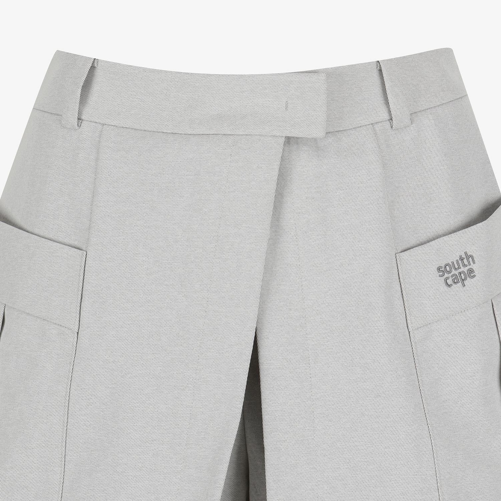 Denim-Like Out Pocket Culotte Pants_LG