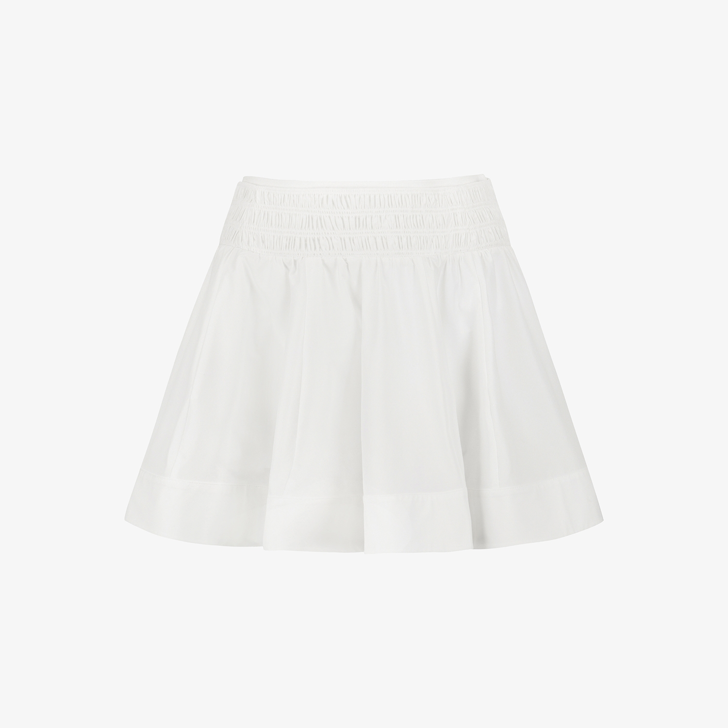 Smocked Flare Skirt_IC