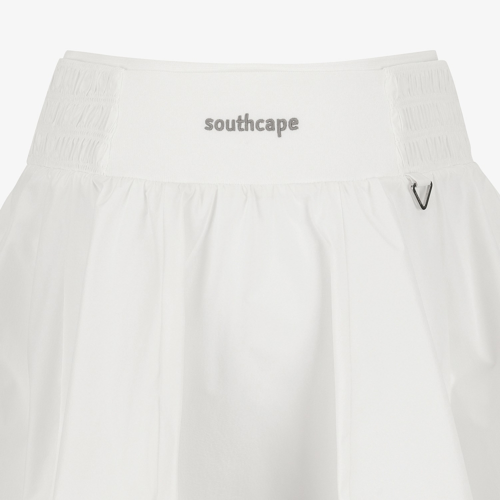 Smocked Flare Skirt_IC