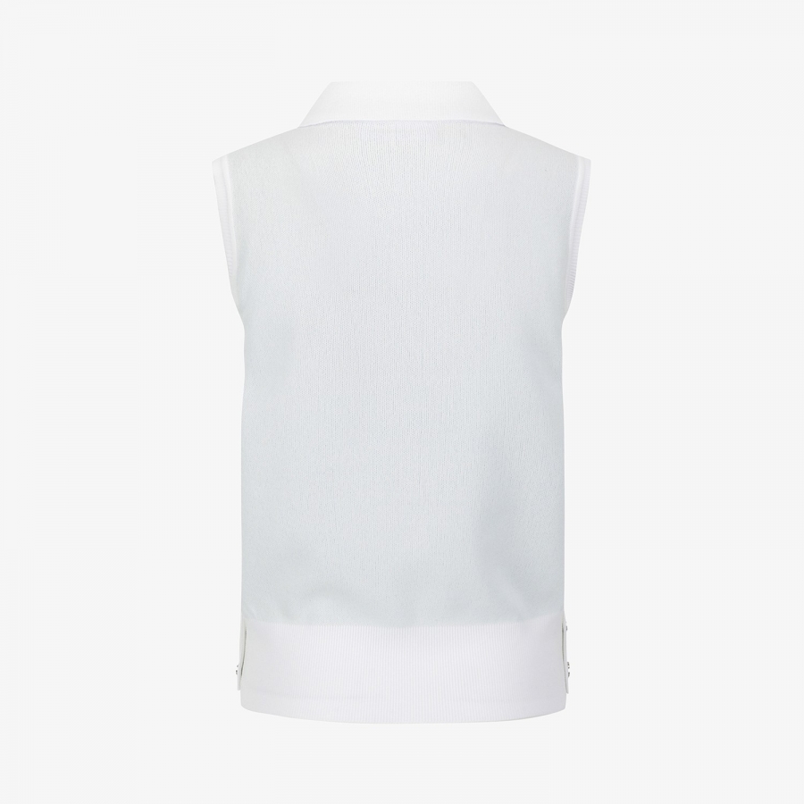 Namhae Heritage V-Neck Knit Sleeveless_LB