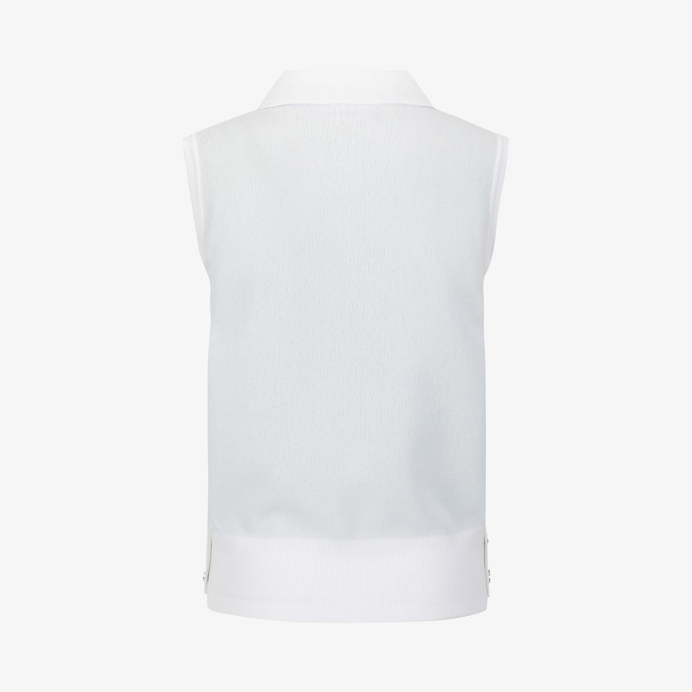 Namhae Heritage V-Neck Knit Sleeveless_LB