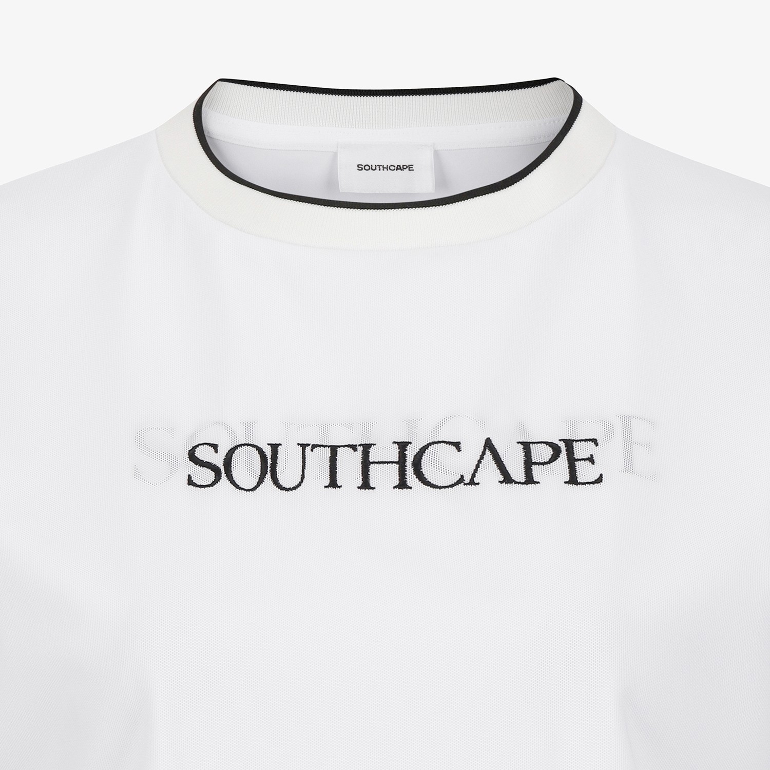Performance Mesh Round T-Shirt_WT