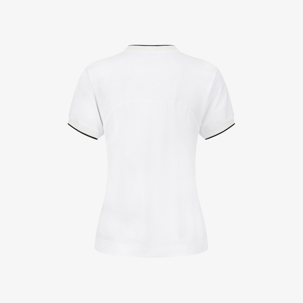 Performance Mesh Round T-Shirt_WT