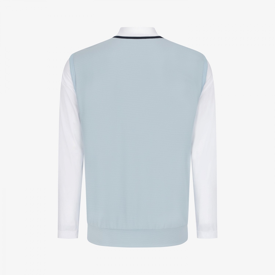 Layered Mock-Neck Performance T-Shirt_LB