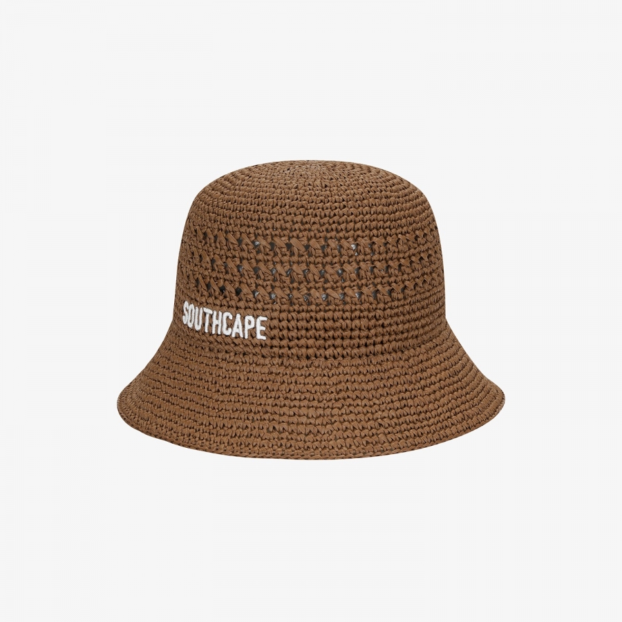 Natural Raffia Bucket Hat_BR