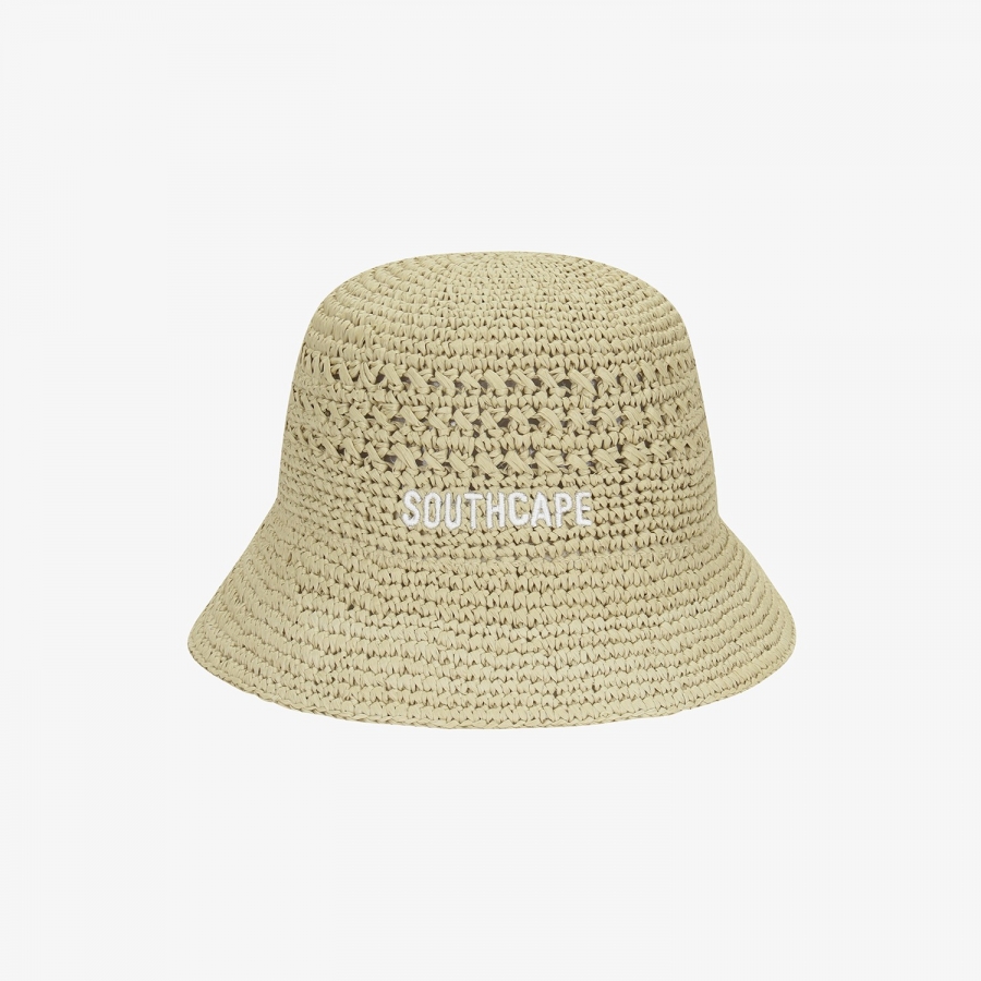 Natural Raffia Bucket Hat_SD