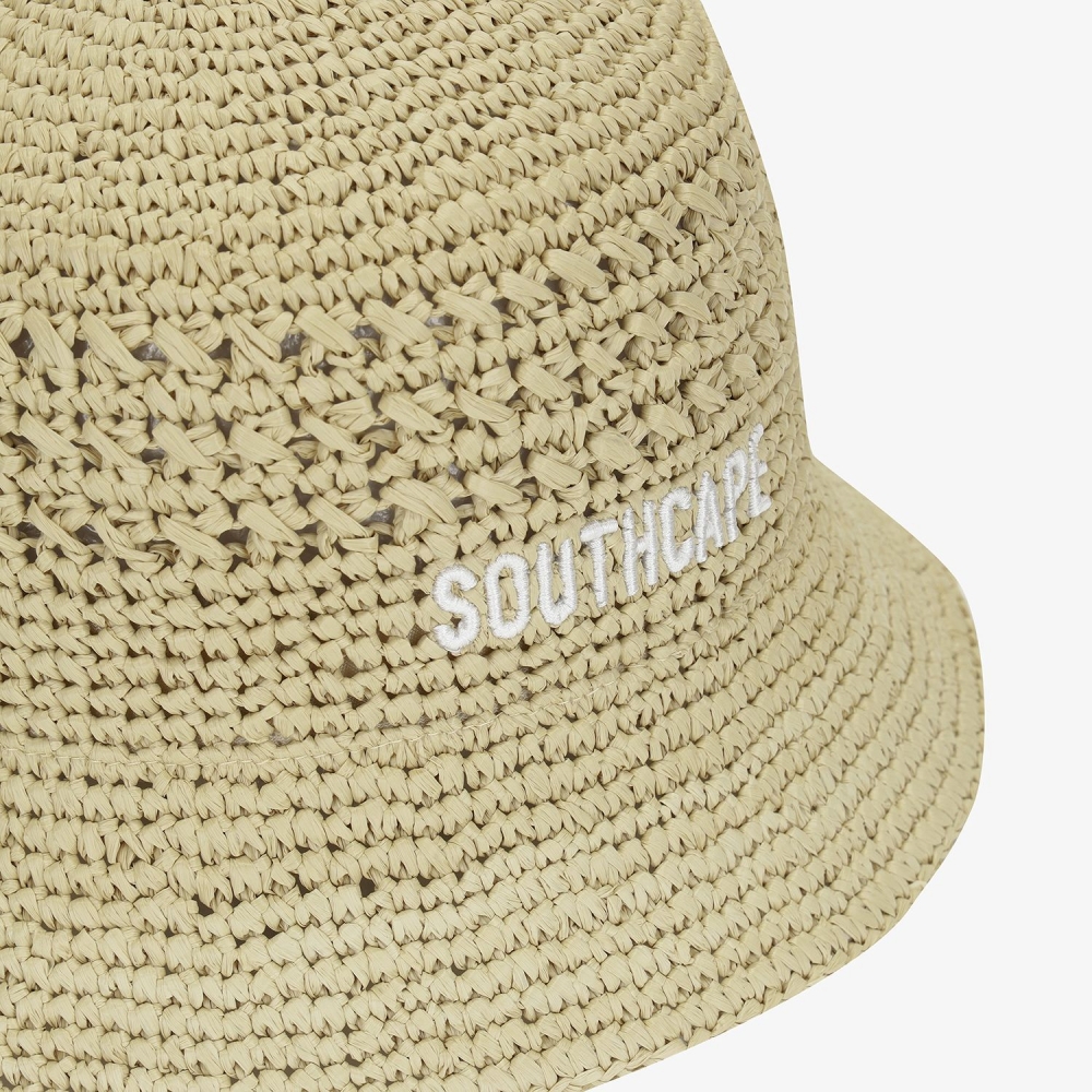 Natural Raffia Bucket Hat_SD