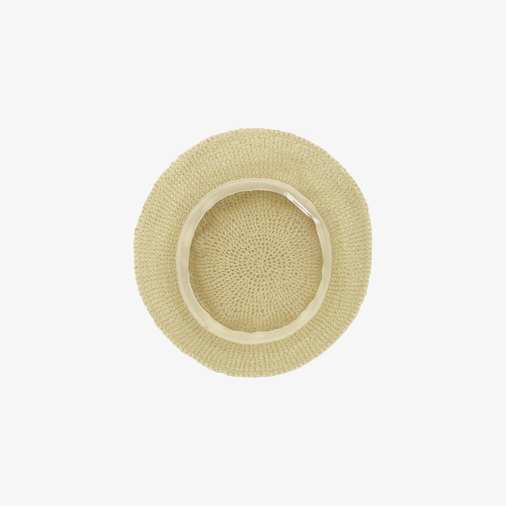 Natural Raffia Bucket Hat_SD