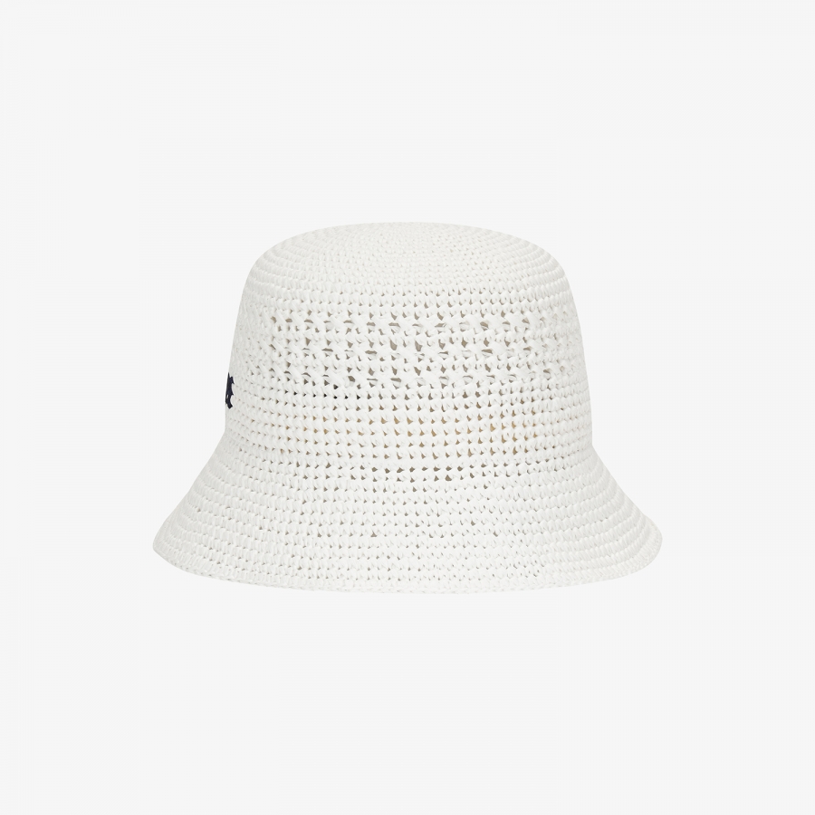 Natural Raffia Bucket Hat_WT