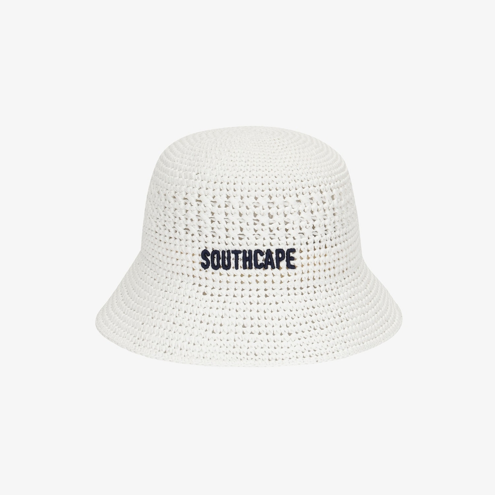 Natural Raffia Bucket Hat_WT