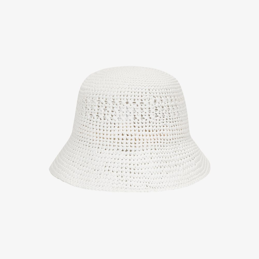 Natural Raffia Bucket Hat_WT