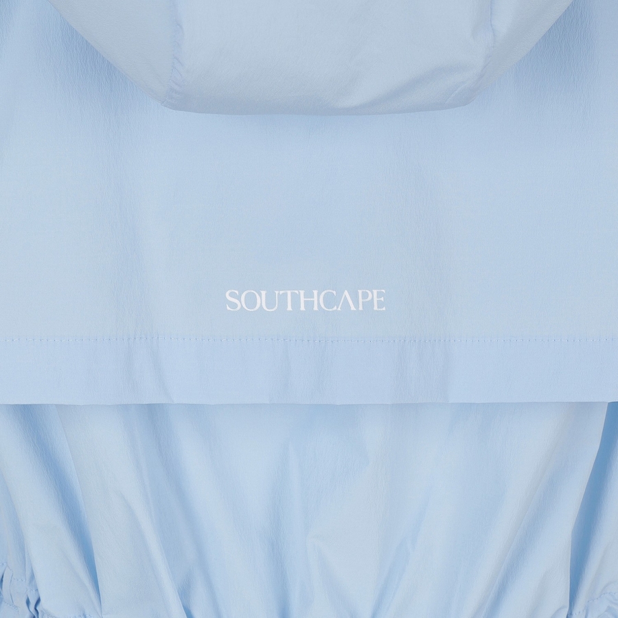 Southcross Hooded Full-Zip Woven Long Vest_LB