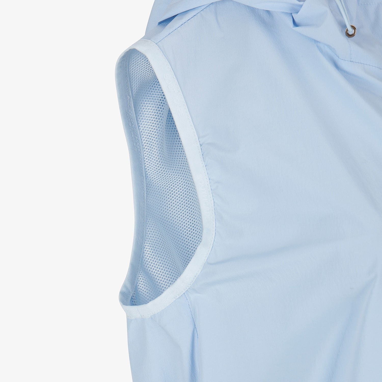 Southcross Hooded Full-Zip Woven Long Vest_LB