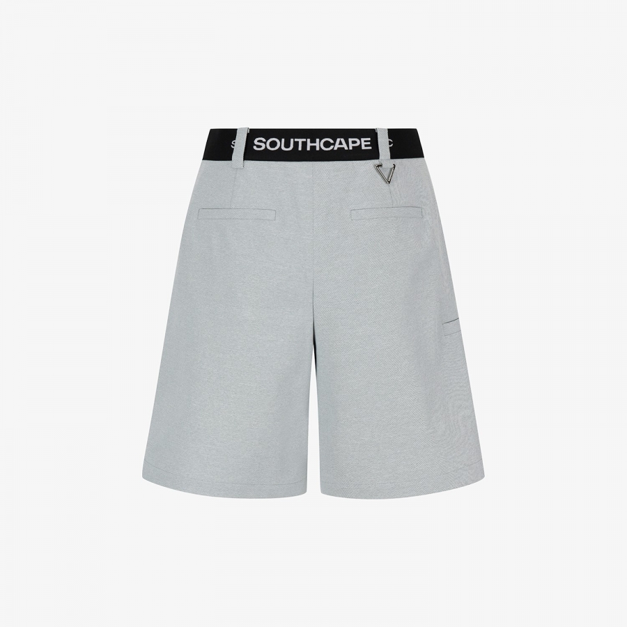 Pintuck Bermuda Pants_BL