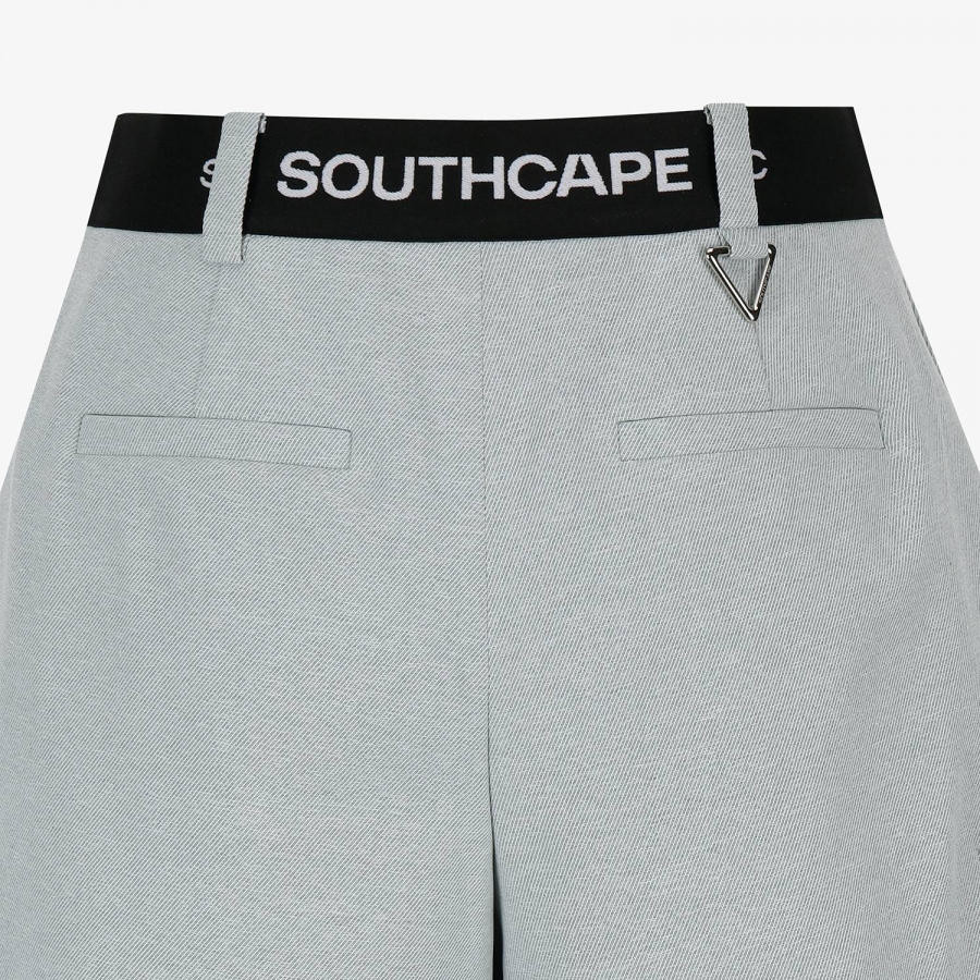 Pintuck Bermuda Pants_BL