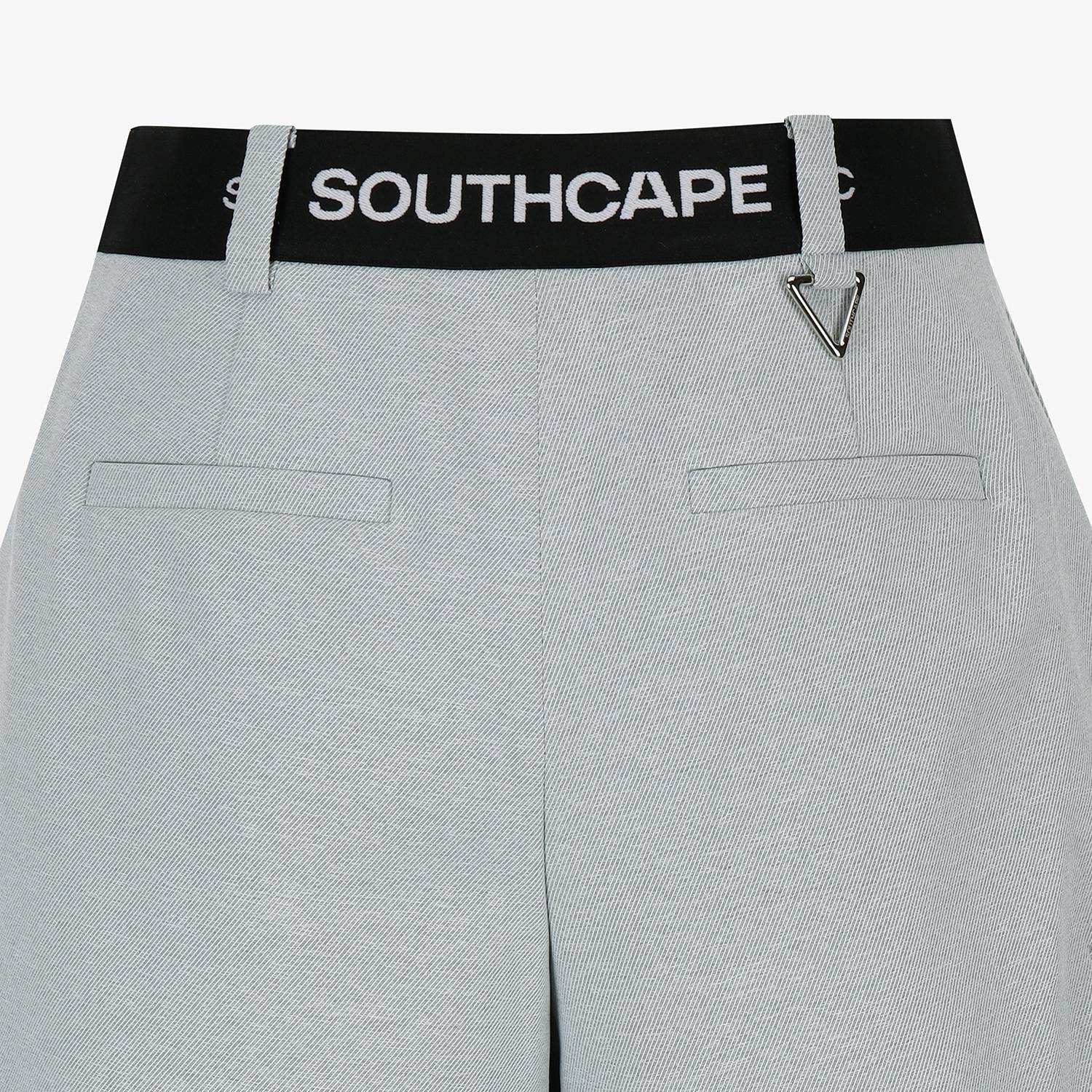 Pintuck Bermuda Pants_BL