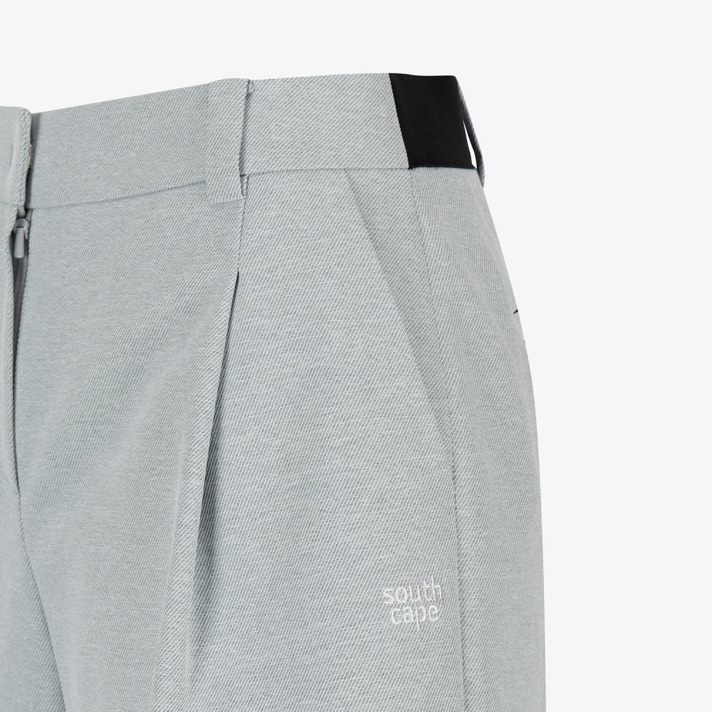 Pintuck Bermuda Pants_BL