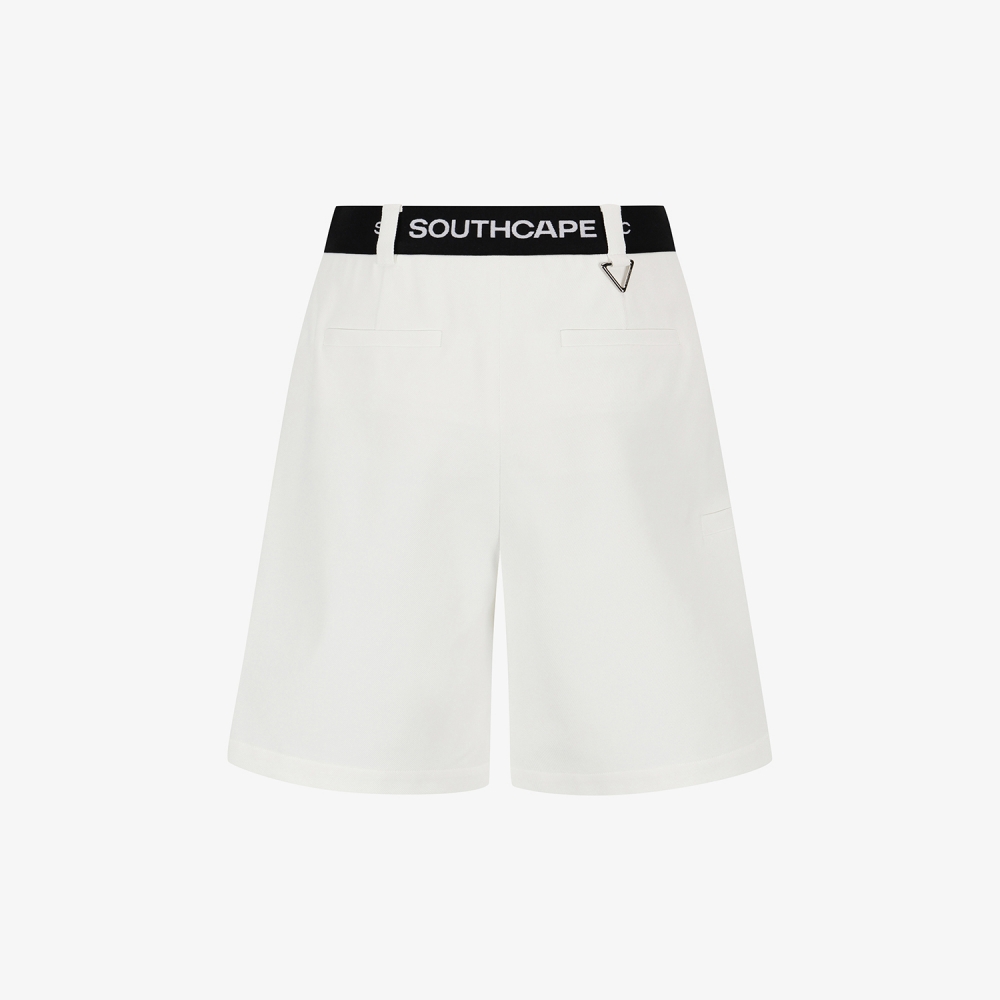 Pintuck Bermuda Pants_WT