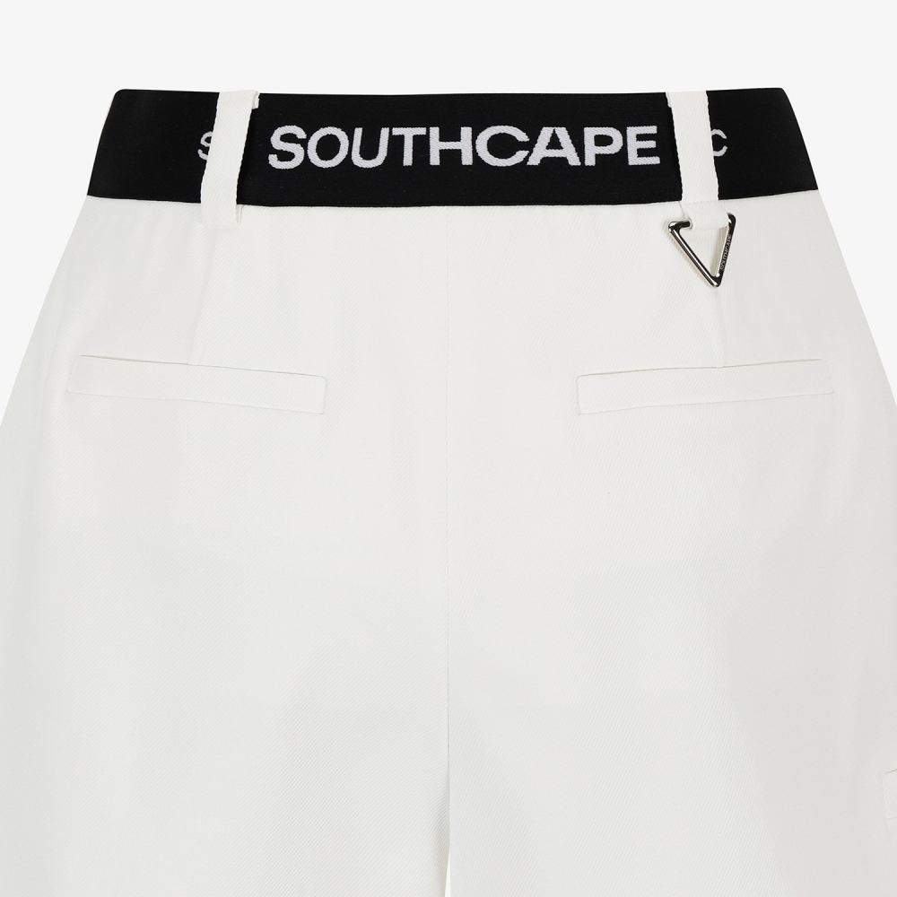 Pintuck Bermuda Pants_WT