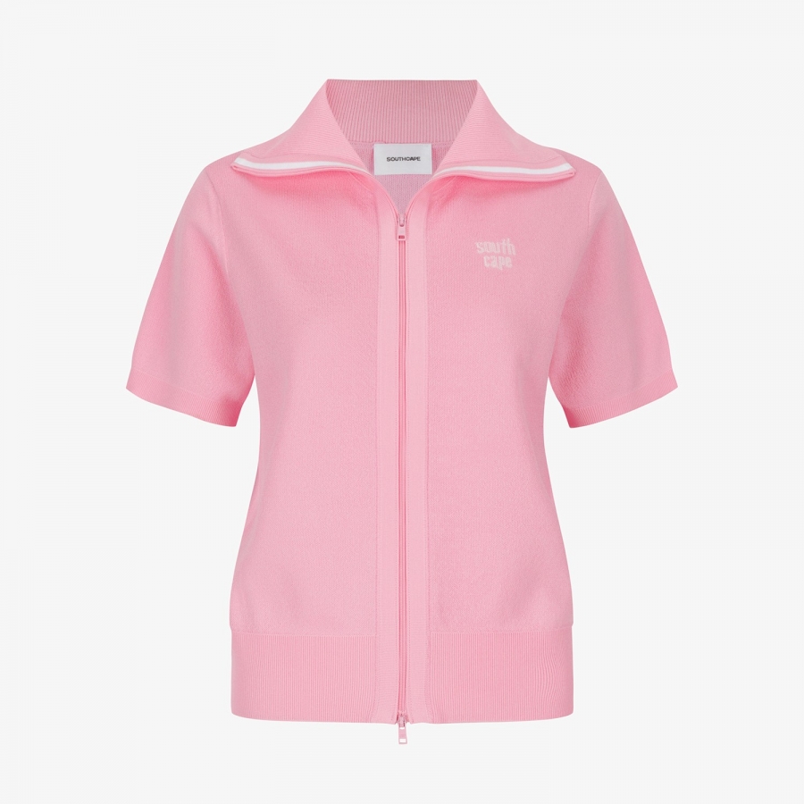 Southcross Sailor Collar Zip-Up Cardigan_PK