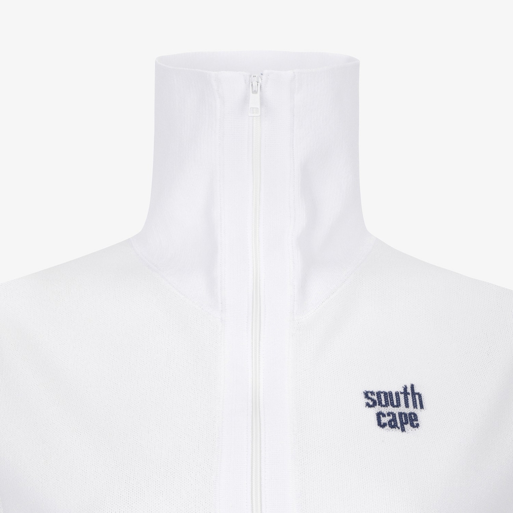 Southcross Sailor Collar Zip-Up Cardigan_WT