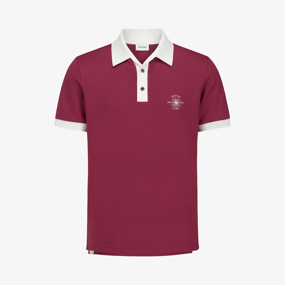 Southcross Contrast Collar Polo T-Shirt_DR