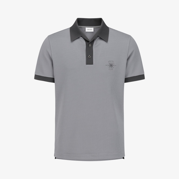 Southcross Contrast Collar Polo T-Shirt_GY