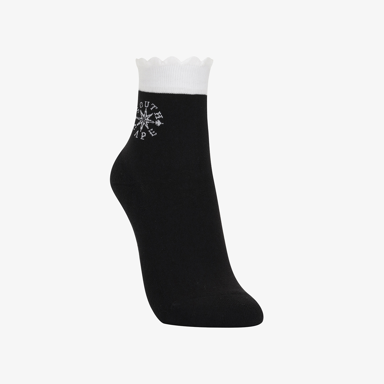 Southcross Wave Contrast Socks_BK