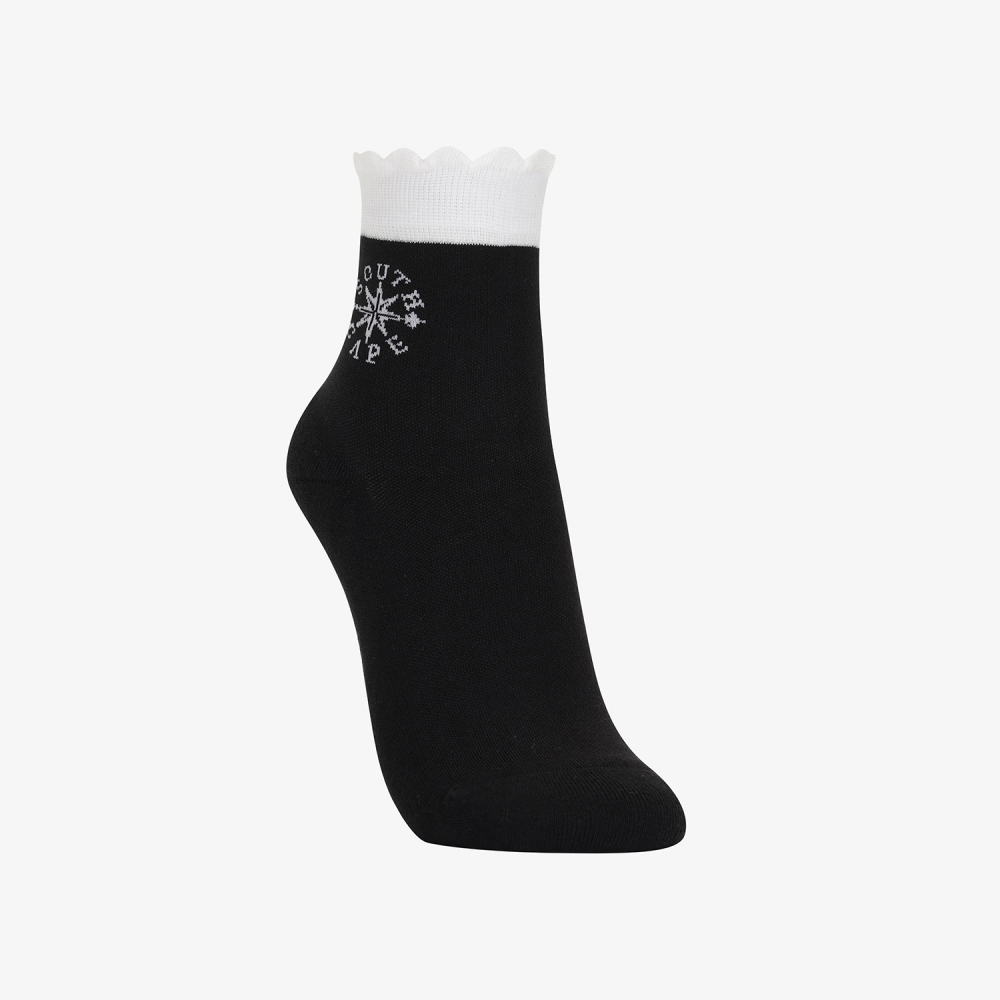 Southcross Wave Contrast Socks_BK