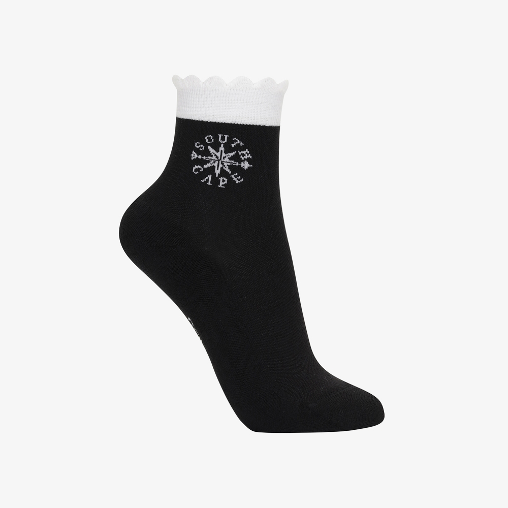 Southcross Wave Contrast Socks_BK