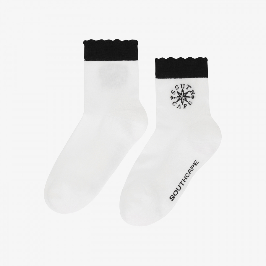 Southcross Wave Contrast Socks_WT