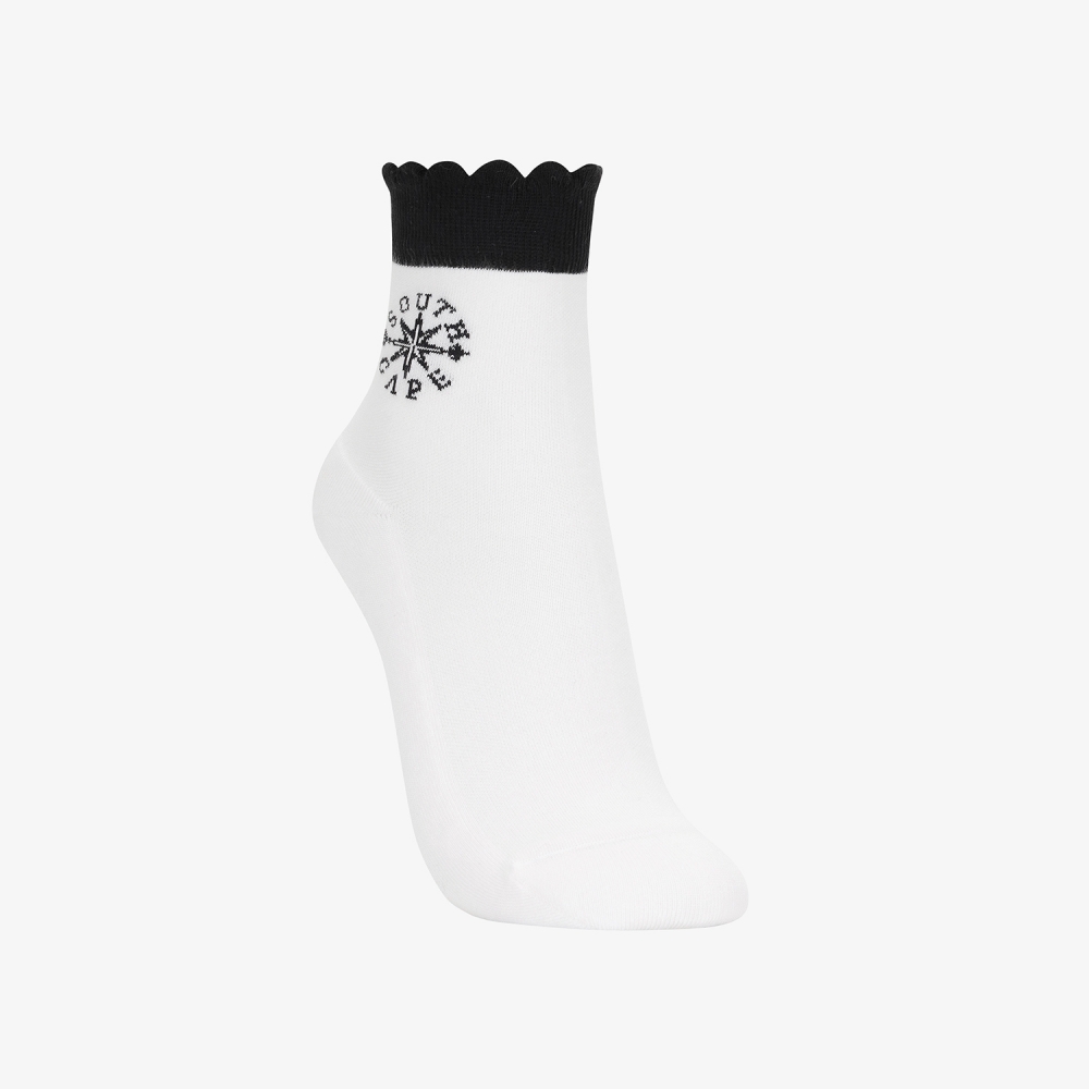 Southcross Wave Contrast Socks_WT