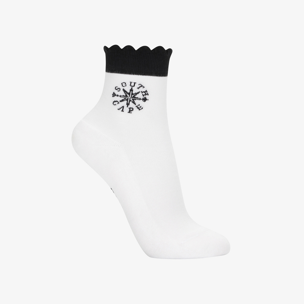 Southcross Wave Contrast Socks_WT