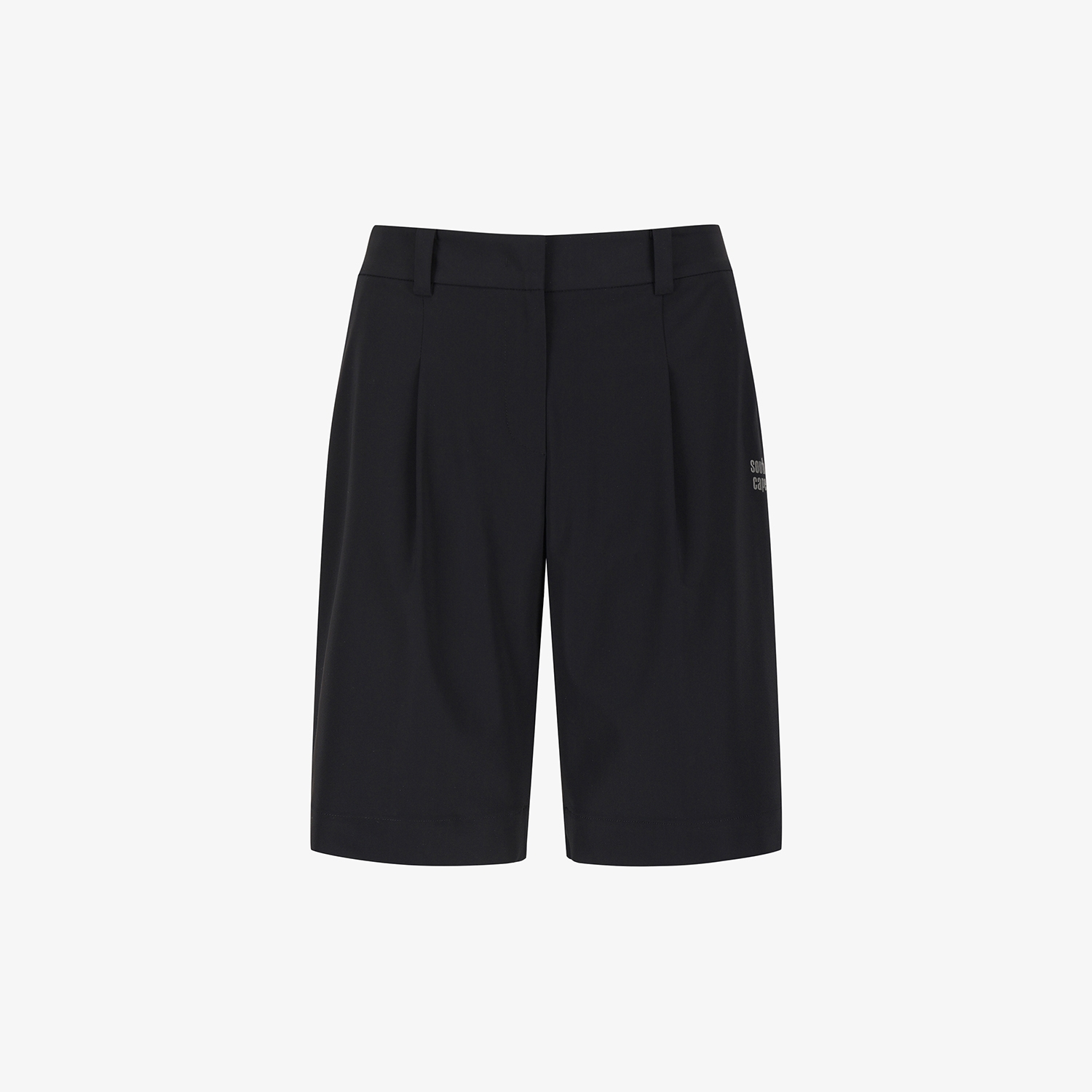 Pintuck Half Pants_BK