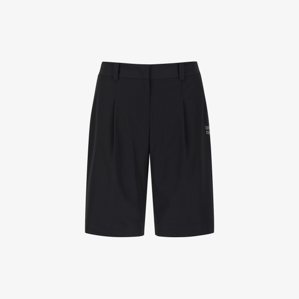 Pintuck Half Pants_BK