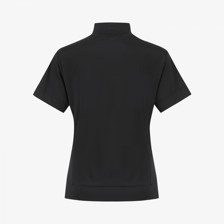 High-Neck Short-Sleeve Base Layer_BK