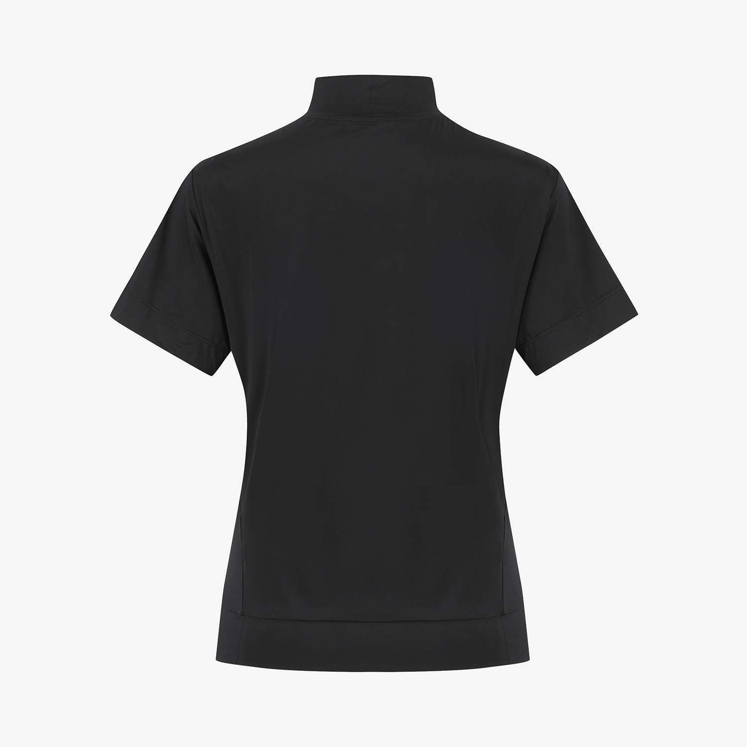 High-Neck Short-Sleeve Base Layer_BK