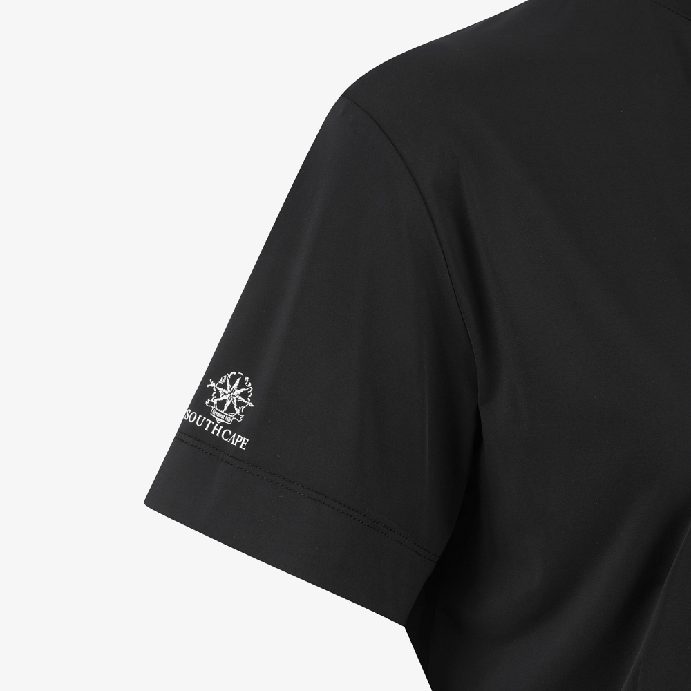 High-Neck Short-Sleeve Base Layer_BK