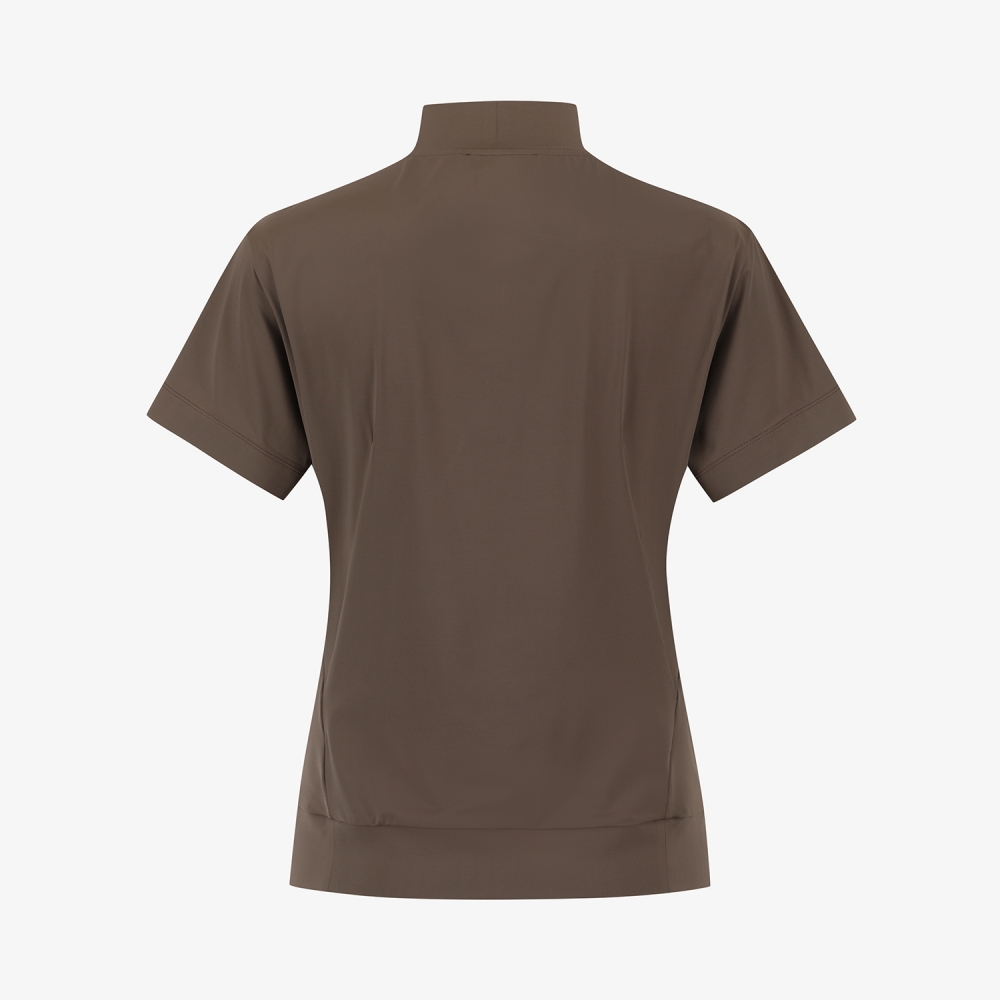 High-Neck Short-Sleeve Base Layer_BR
